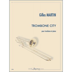 Partition TROMBONE CITY Gilles Martin