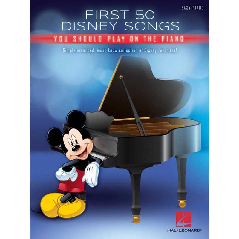 Songbook piano FIRST 50 DISNEY SONGS