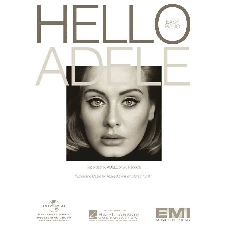 Sheet music HELLO Adele
