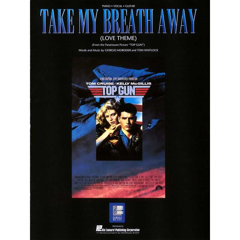 Sheet music TAKE MY BREATH AWAY Berlin