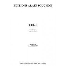 PARTITION LULU ALAIN SOUCHON