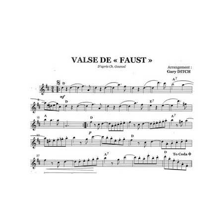 VALSE DE FAUST