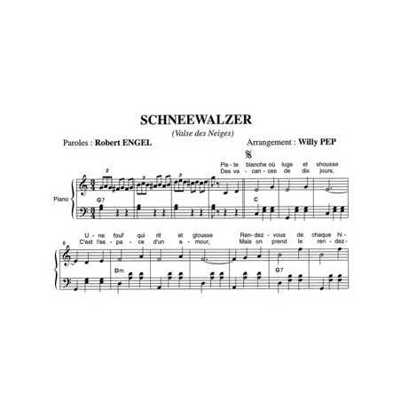 SCHNEEWALZER (VALSE DES NEIGES)