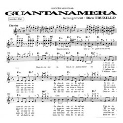 Sheet music GUANTANAMERA Rico TRUXILLO