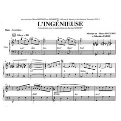 Sheet music L'INGÉNIEUSE Manu MAUGAIN