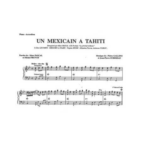 UN MEXICAIN À TAHITI - LA CHOCOLATA