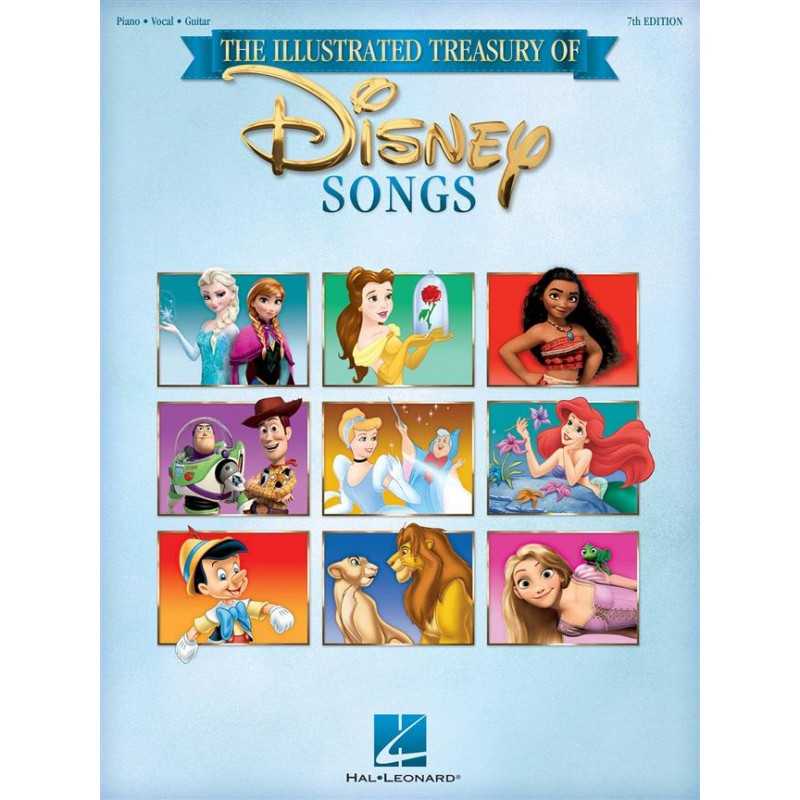 Songbook THE ILLUSTRATED TREASURY OF DISNEY SONG