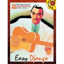 Songbook EASY DJANGO VOL.1 Django Reinhardt