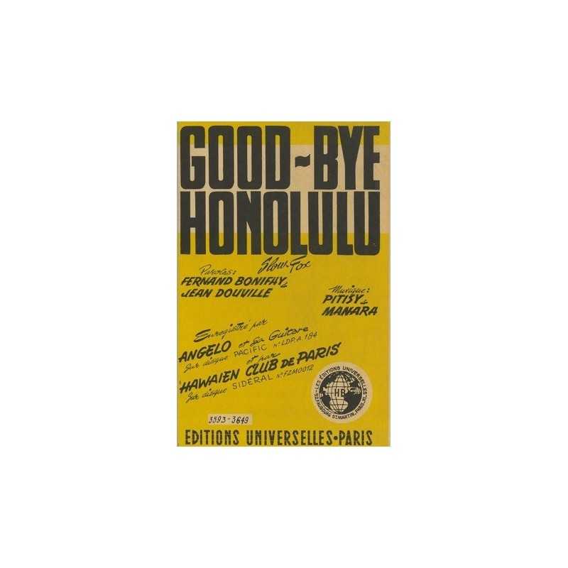 Partition GOOD-BYE HONOLULU ANGELO