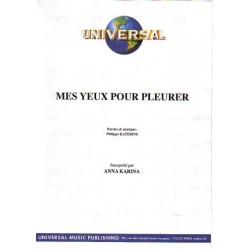 MES YEUX POUR PLEURER