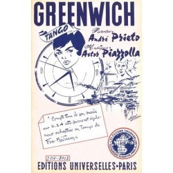 Partition GREENWICH Astor PIAZZOLLA