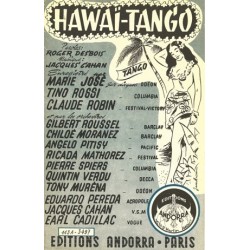 Partition HAWAÏ-TANGO MARIE JOSÉ