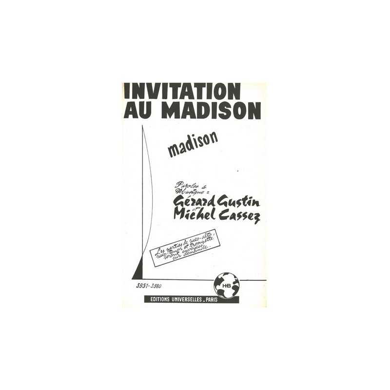 Partition INVITATION AU MADISON