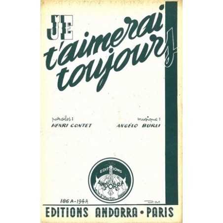 JE T'AIMERAI TOUJOURS - POBRE PEQUENO