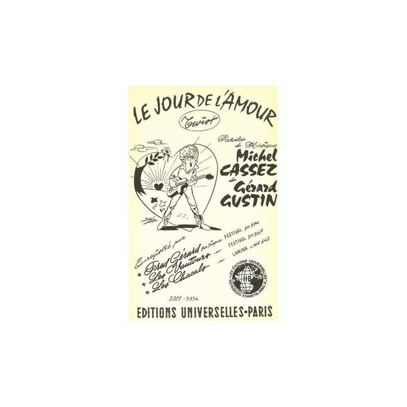 Partition LE JOUR DE L'AMOUR Fred GÉRARD