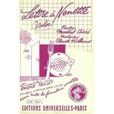 LETTRE À NENETTE - MINGUEL MIGUELITO