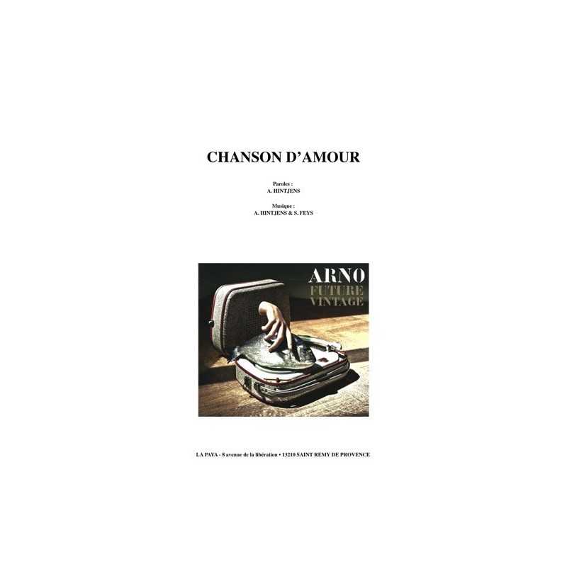 Sheet music CHANSON D’AMOUR ARNO
