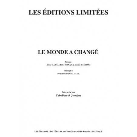 LE MONDE A CHANGÉ
