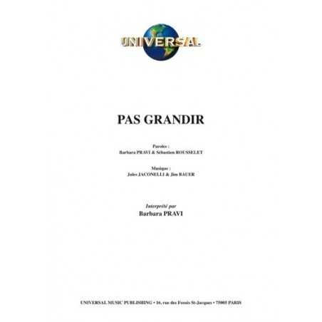 PAS GRANDIR