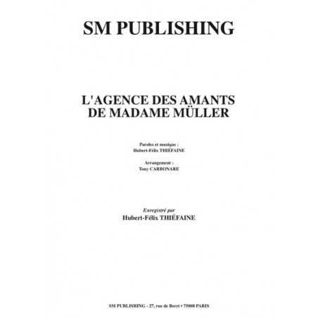 L'AGENCE DES AMANTS DE MADAME MULLER