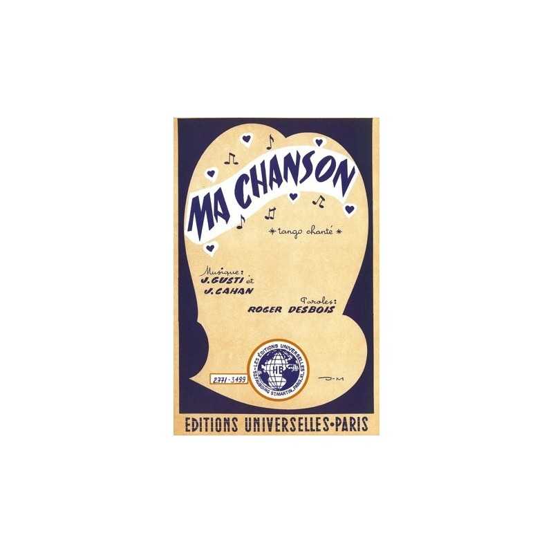 Partition MA CHANSON