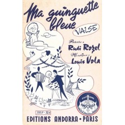 Partition MA GUINGUETTE BLEUE
