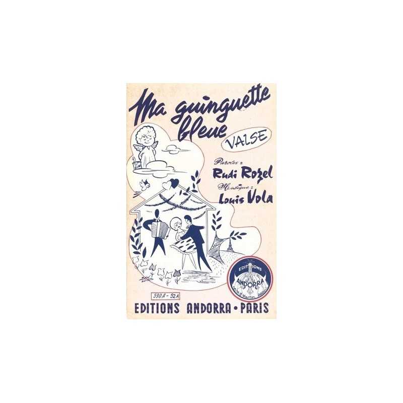 Partition MA GUINGUETTE BLEUE