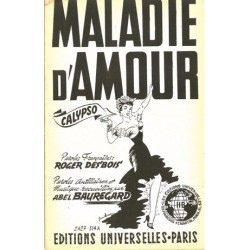 Partition MALADIE D'AMOUR