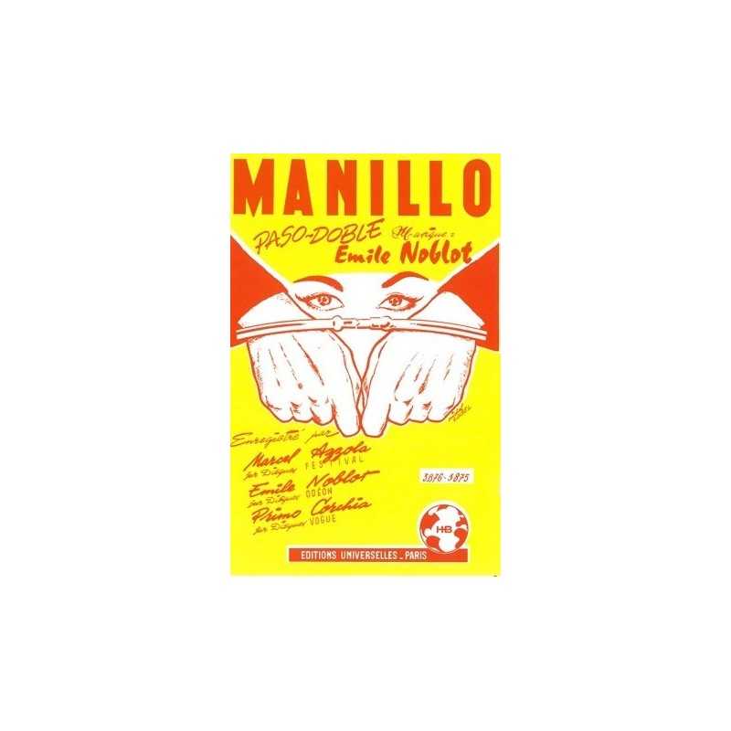 Partition MANILLO Emile NOBLOT