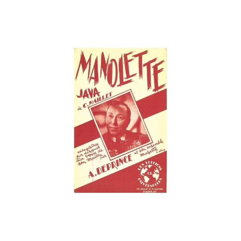 Partition MANOLETTE A. DEPRINCE