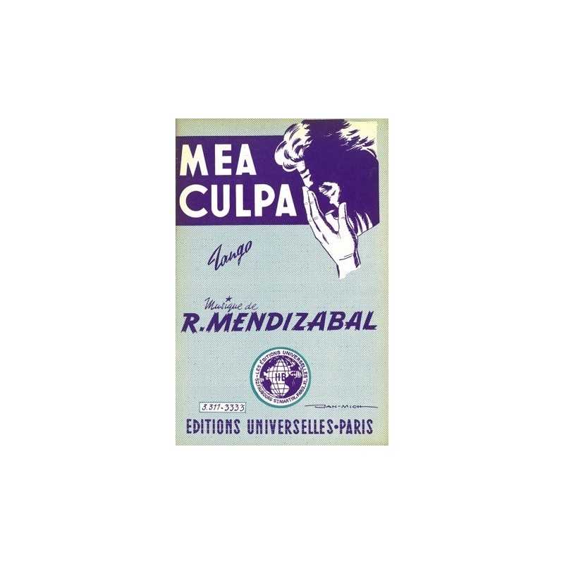 Partition MEA CULPA Ramon MENDIZABAL