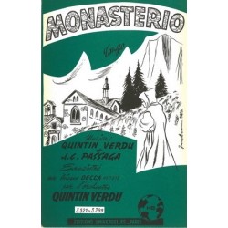 Partition MONASTERIO Quintin VERDU