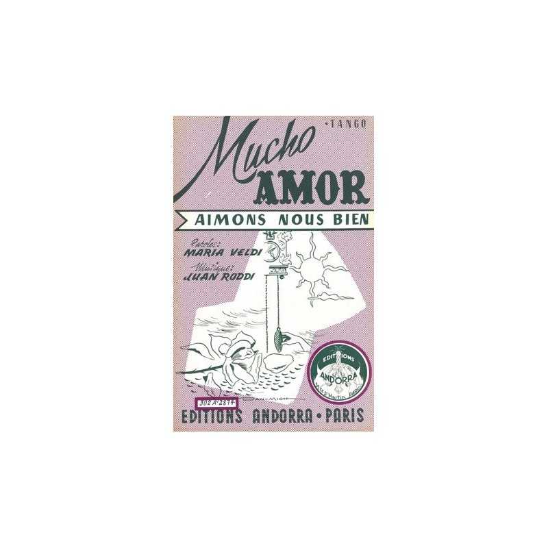 Partition MUCHO AMOR