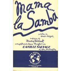 Partition MAMA LA SAMBA Maurice THIBAULT