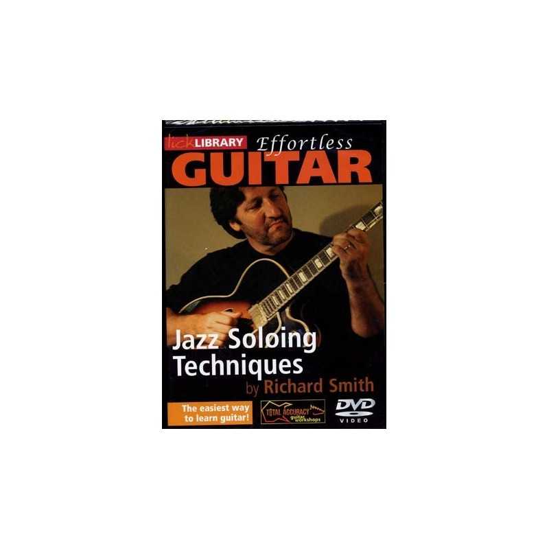 DVD EFFORTLESS GUITAR - JAZZ SOLOING TECHNIQUES