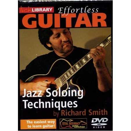 DVD EFFORTLESS GUITAR - JAZZ SOLOING TECHNIQUES