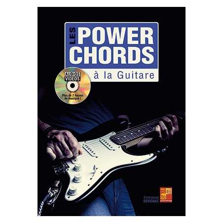 LES POWER CHORDS À LA GUITARE (+CD)