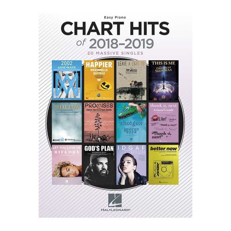 Songbook CHART HITS OF 2018-2019 (PIANO FACILE)