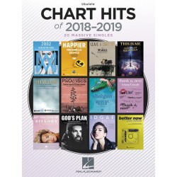 Songbook CHART HITS OF 2018-2019 (UKULÉLÉ)