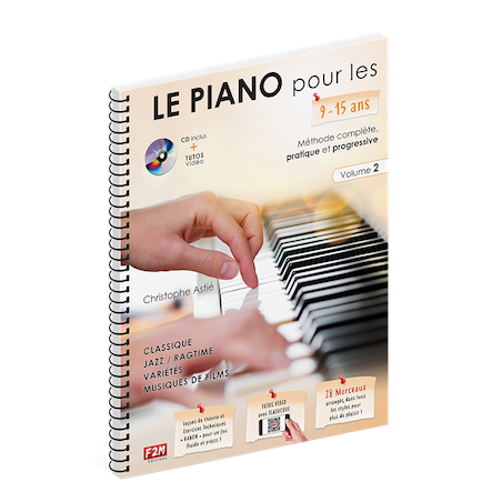 LE PIANO POUR LES 9-15 ANS VOL.2 (+CD)