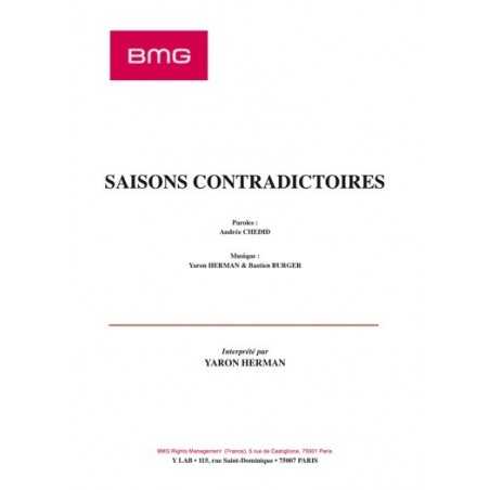 SAISONS CONTRADICTOIRES