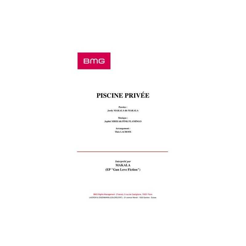 Partition PISCINE PRIVEE MAKALA