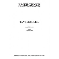 Partition TANT DE SOLEIL RADIOSOFA