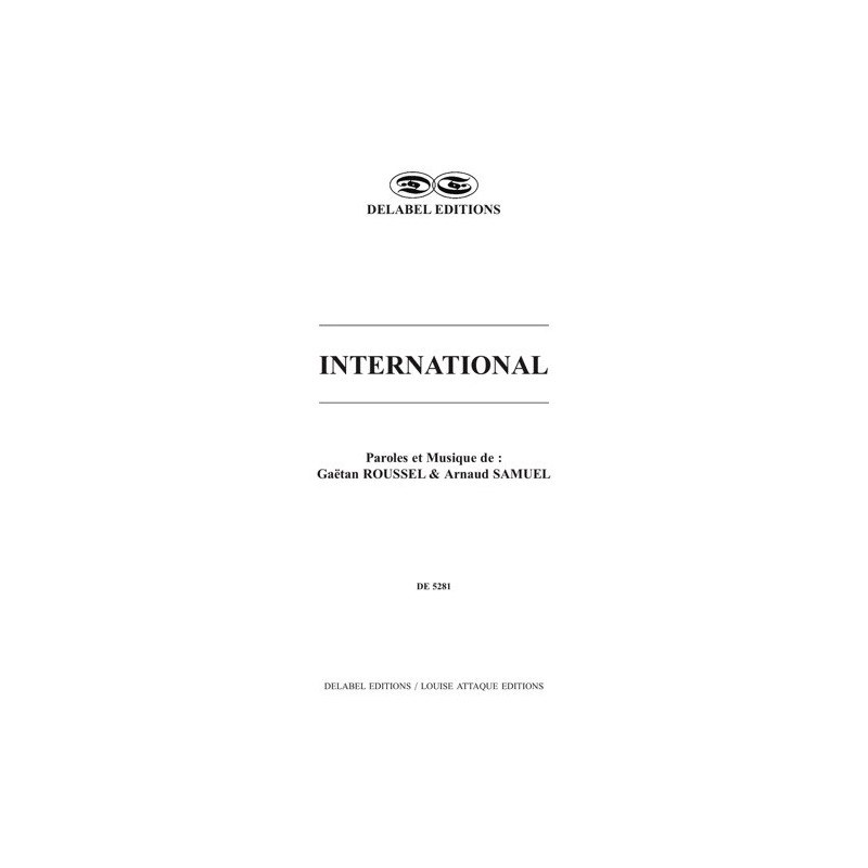 Partition INTERNATIONAL TARMAC