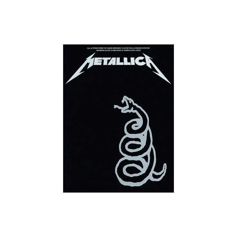 METALLICA THE BLACK ALBUM (TAB)