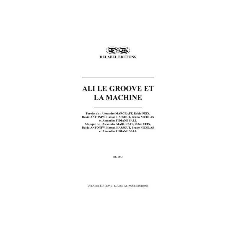 Partition ALI LE GROOVE ET LA MACHINE ALI DRAGON