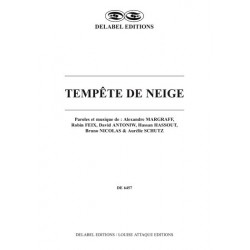Partition TEMPÊTE DE NEIGE ALI DRAGON