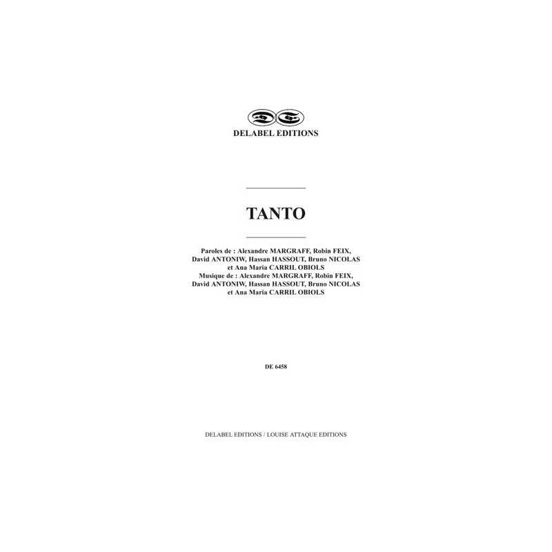 Partition TANTO ALI DRAGON