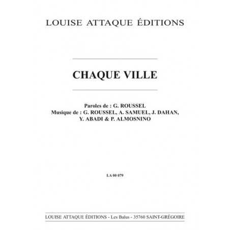 CHAQUE VILLE