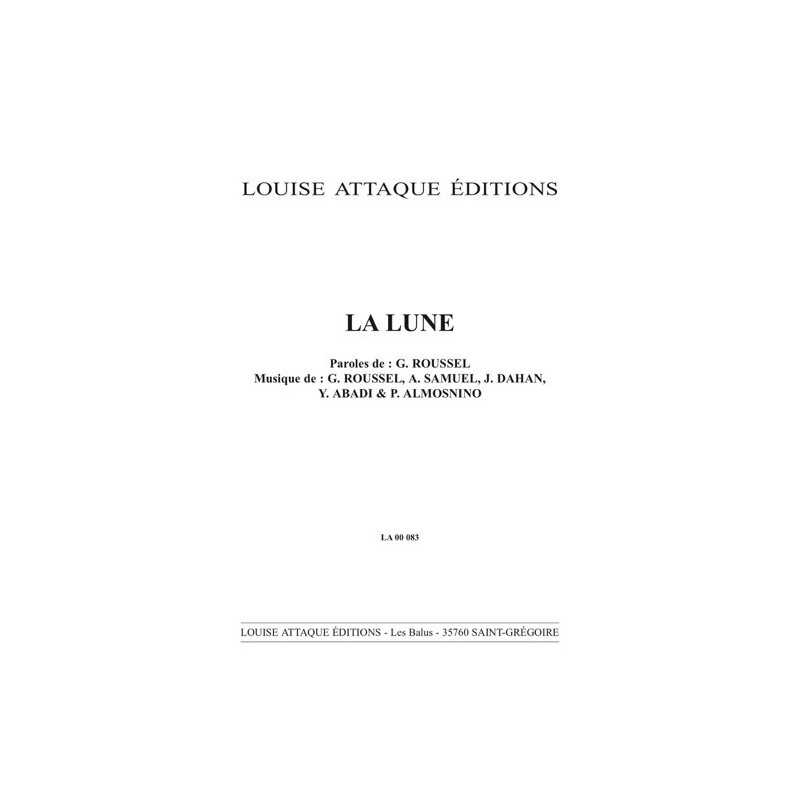 Partition LA LUNE TARMAC